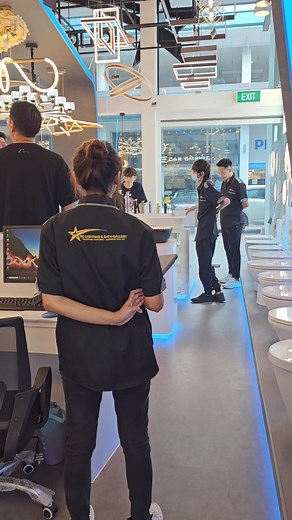 3.2K views · 16 reactions | Many thanks for support  Today is a wonderful day 殺殺殺 #GCLighting #GCLightingGallery #GCLightingSG #LightingShop #LightingSupplier #Bathroom #Kitchen #Curtain | GC Lighting & Bath Solutions Pte Ltd | Facebook