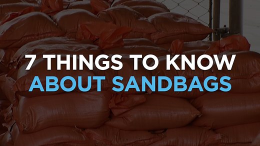 TIPS: Here's how to use sandbags and prevent flooding