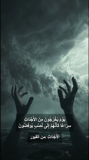 ختام سورة المعارج: البعث والجزاء #قرآن_كريم #تلاوة_مؤثرة #ديني