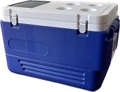 [Hot Item] Solar-Powered Portable Refrigerator/Cooler - for Camping, Fishing, Vending and Outdoor Use