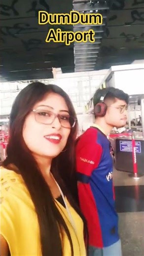 anek din por DumDum airport s 🤗#skfamilylifestyle #travel #trip #airport