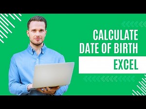 afsomali Ms-Excel Calculate Date of Birth Barasha Computer