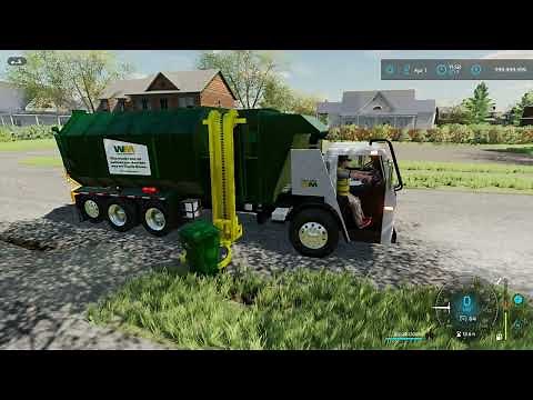WM Mack LE Amrep Octo ASL Garbage Truck in FS22 Part 2