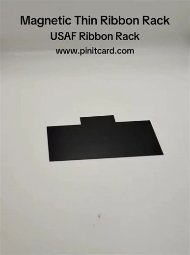 Magnetic Thin Ribbon Rack Builder. USAF Ribbon Rack. Each thin ribbon is a strong removable magnet. #militarylife #miltok #military #magneticthinribbons #pinitcard