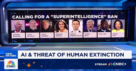 Thousands sign petition to ban AI ‘superintelligence,’ citing threat of human extinction