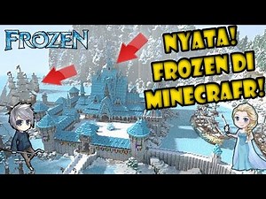 PUNYA KASTIL MEWAH DI FROZEN MINECRAFT SERBA RAHASIA! - ELSA DENGAN BRUSTFACE SHOWCASE MAP
