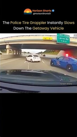 How the Police Tire Grappler Stops Fleeing Vehicles