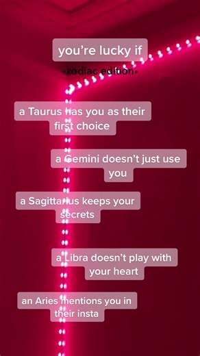 are you lucky? #astrology #astrotok #foryoupage #zodiac #blowthisup #yourluckyif