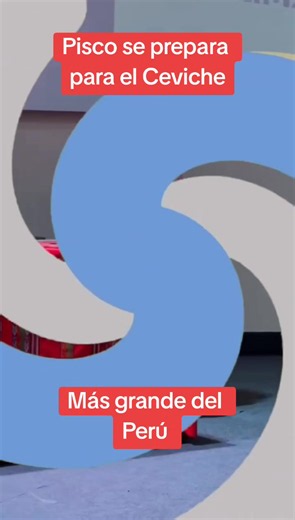 Pisco prepara el ceviche más grande del Perú