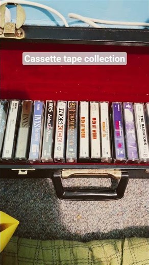 cassette tape collection #shortsfeed #retro