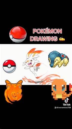 Drawing Pokemon #pokemon #pokémon #fanart #art #shorts #nintendo #drawing