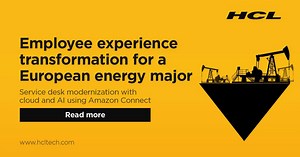 Learn how HCL partnered with AWS to transform the service desk experience and provide a superior experience for its client's users, resulting in accelerated business value. Read more: https://bit.ly/3E0ADqd #FluidCC #HCLCloudSmart | HCLTech