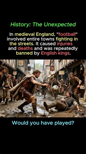 Medieval Football Was So Violent It Was Banned