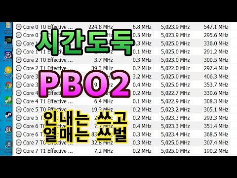 PBO2 설정법과 테스트요령. Curve Optimizer사용법 (feat. 5800X + CROSSHAIR VIII IMPACT + RTX3080 SUPRIM)