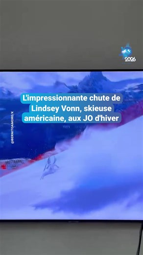 Accident de Lindsey Vonn aux JO d'hiver 2026