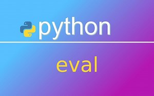 python eval