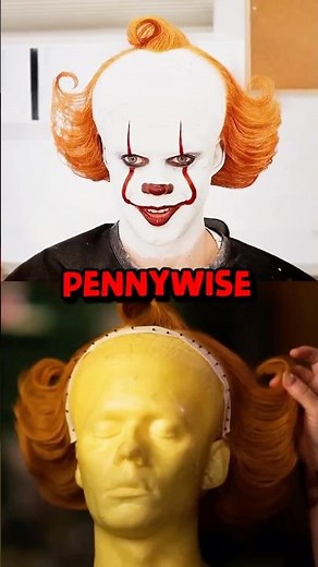 This is what Pennywise looks like behind the scenes!