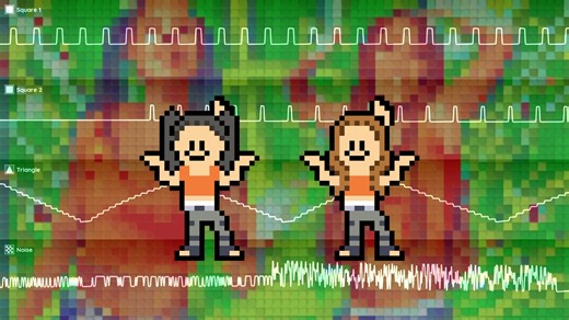 自制8bit音乐：Butterfly-Smile.Dk（波形同步）