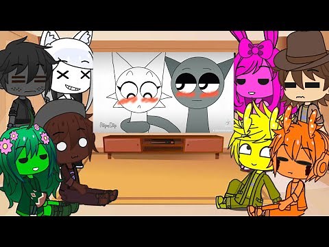 Sprunki Incredibox characters react to Memes/Tiktoks/Themselves