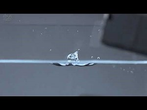 落ちる水滴 スローモーション 動画フリー