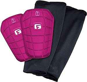 G-Form Pro-S Clash Shin Guard, Warrior Pink, Adult XL