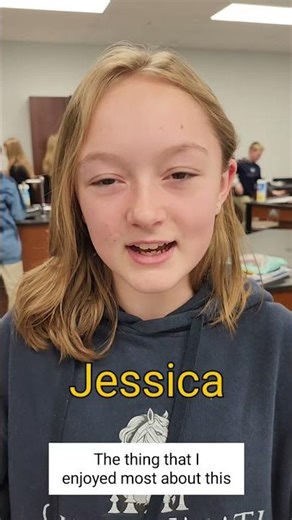 6th grade science students create baking soda volcanoes