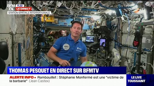 L'interview intégrale de Thomas Pesquet à bord de l'ISS