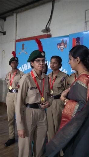 AWARD CEREMONY NCC CAMP #ncc #army #motivation #bsf #india #crpf #love #viral #ytshorts #awards #nss