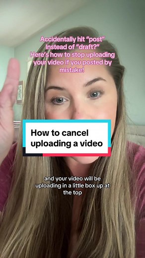 How to Cancel Uploading a TikTok Video by Mistake