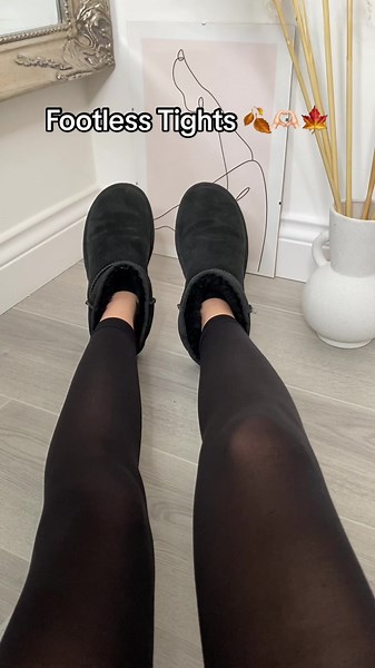Fabulous Footless Tights for Autumn Transition