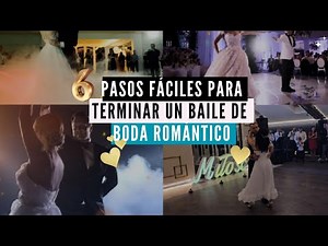 BAILE DE BODA 🩷4 pasos fáciles para terminar una coreografia romántica🩷