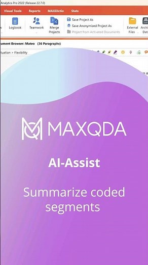 Introducing Our Brand-New Video Series on MAXQDA's AI Assist! 🤖🎥 #MAXQDA #AI #ResearchRevolution