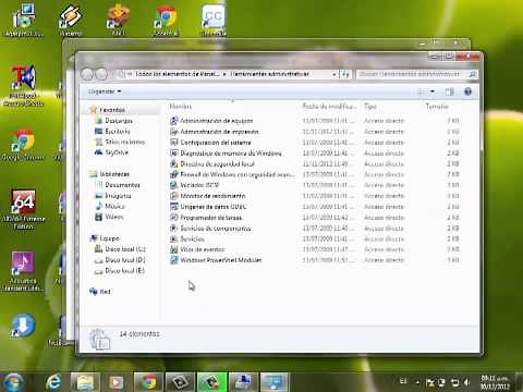 Habilitar el Administrador de Windows 7