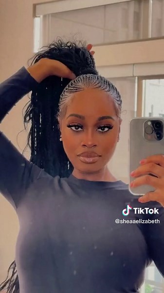 Boho Braided Ponytail Hairstyles 2024