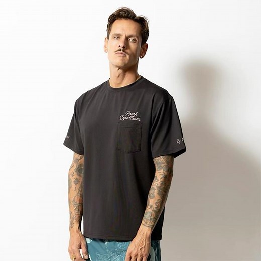 ROARK ロアーク ラッシュガード メンズ 半袖ラッシュガード ラッシュTシャツ 半袖Tシャツ メッシュ素材 ストレッチ 水陸両用 “B.O.D” RUSHGUARD S/S TEE