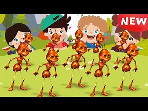 The Ants go Marching song - The ants go marching one by one - Songs For Kids and Nursery Rhymes