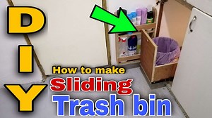 2.9K views · 100 reactions | DIY How to Make Pull Out Trash Bin |...