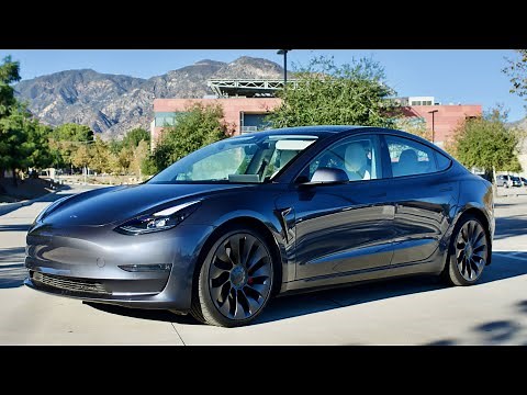 2021 Tesla Model 3 Performance - Fast and Efficient 0-60, 3.1 sec