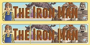 The Iron Man Display Banner