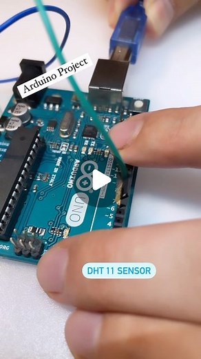 arduiNote on Instagram: "Simple Arduino Temperature and Humidity Project for Beginners #arduino #electrician #electronics #engineering #hardware #diy"