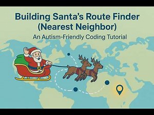 Santa’s Route Problem: Nearest Neighbor Algorithm Explained Simply
