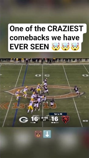 NEVER SAY DIE BEARS !!! #chicagobears #calebwilliams #football #nfl #shorts