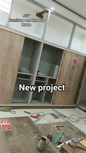 new project bedroom interior #wardrop #interior #furniture