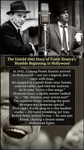The Untold 1942 Story of Frank Sinatra’s Humble Beginning in Hollywood