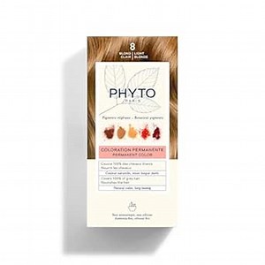 PHYTO Phytocolor Permanent Hair Color with Botanical Pigments, 100% Grey Hair Coverage, Ammonia-free, PPD-free, Resorcin-free, 0.42 oz