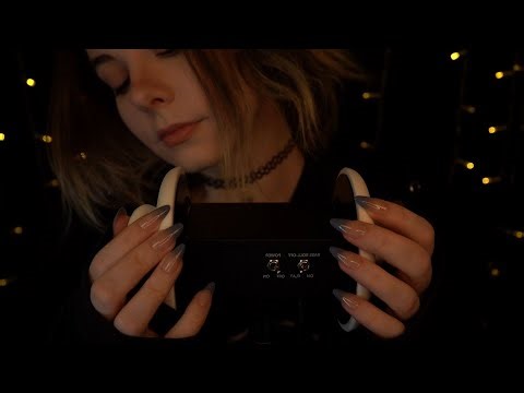 ASMR | 3 HOURS cozy ear attention & minimal whispering - rain ambience