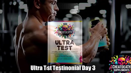 Fuel your body. Build muscle. That’s exactly what I’m doing every day with Ultra Test. CheatDeath Supplements will take over the world. Buy now. #CheatDeathSupplements #UltraTest #BuildMuscle #FuelYourBody #GrowthUnlocked