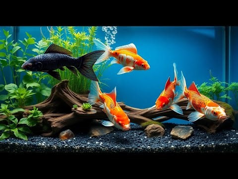 Relaxation Aquarium Ambience | Calm Water & Fish Tank for Stress Relief