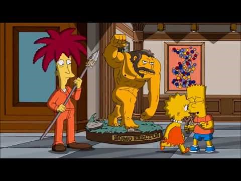 The Simpsons: Sideshow Bob's genetic modification [Clip]