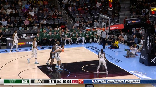 DJ pump fake & splash | Atlanta Hawks